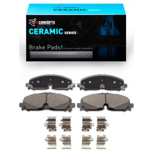 Acura ZDX Ceramic Brake Pads - Front - R1 Concepts - `20-`26